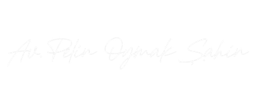 Pelin Oymak Şahin İmza Pelin Oymak Şahin İmza